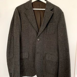 Benetton Herringbone tweed Blazer L
